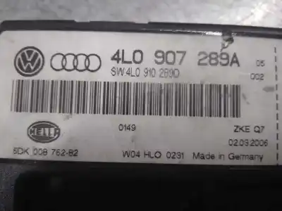 Peça sobressalente para automóvel em segunda mão módulo de confort / bsi /bcm por audi q7 (4l) 3.0 tdi referências oem iam 4l0907289a  5dk00876282