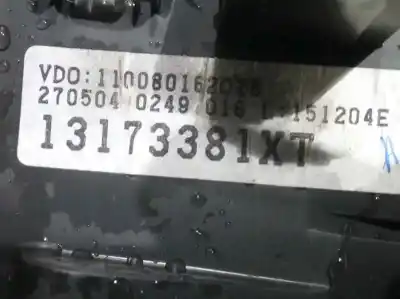 Peça sobressalente para automóvel em segunda mão quadrante por opel meriva blue line referências oem iam 93177931  110080162026