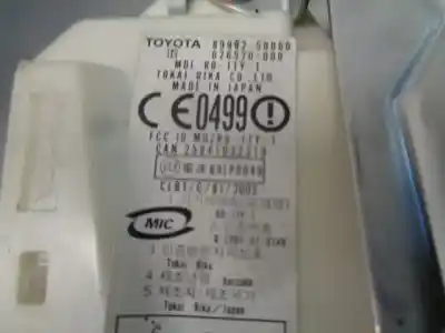 Second-hand car spare part electronic module for lexus ls430 (ucf30) básico (07.2003->) oem iam references 8999250060  626520000