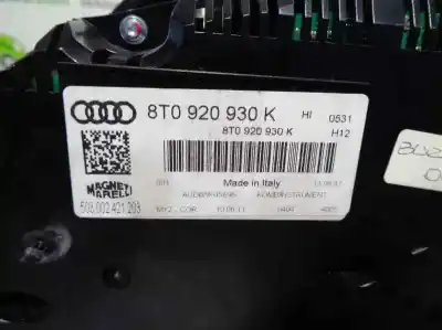 Peça sobressalente para automóvel em segunda mão quadrante por audi a5 cabriolet (8f7) 3.0 tdi referências oem iam 8t0920930k  503002421203