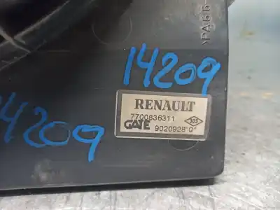 Автозапчастина б/у електро вентилятор для renault clio ii fase i (b/cbo) 1.6 initiale (b/cbod) 90 cv / 66 kw посилання на oem iam 7701050678  9020928