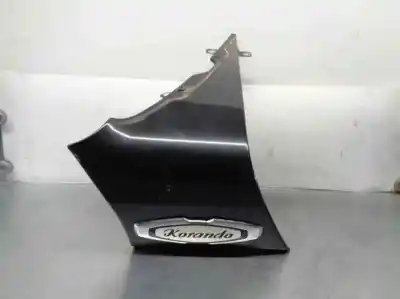Second-hand car spare part right front winglet for ssangyong korando 2.9 turbodiesel cat oem iam references   