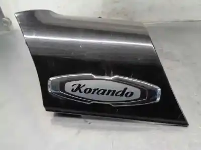 Second-hand car spare part right front winglet for ssangyong korando 2.9 turbodiesel cat oem iam references   