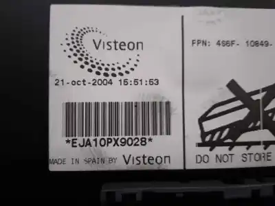 Peça sobressalente para automóvel em segunda mão quadrante por ford fiesta (cbk) ambiente referências oem iam 1382462  