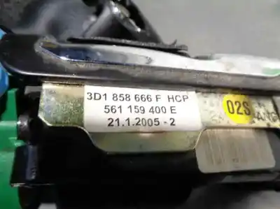 Second-hand car spare part front right seat belt for volkswagen phaeton (3d2/3d8) 3.2 v6 24v oem iam references 3d1858664c  3d1858666f