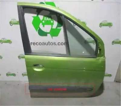 Автозапчастина б/у ПЕРЕДНІ ПРАВІ ДВЕРІ для RENAULT MEGANE I SCENIC (JA0)  Посилання на OEM IAM 7751474577  