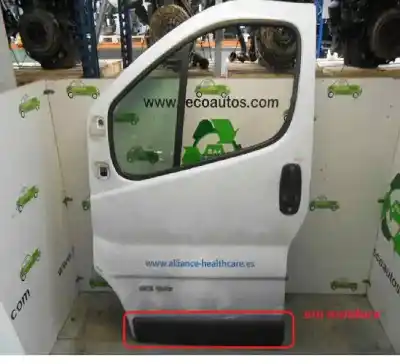 Автозапчастина б/у ПЕРЕДНІ ЛІВІ ДВЕРІ для RENAULT TRAFIC COMBI (AB 4.01)  Посилання на OEM IAM 7751472214  