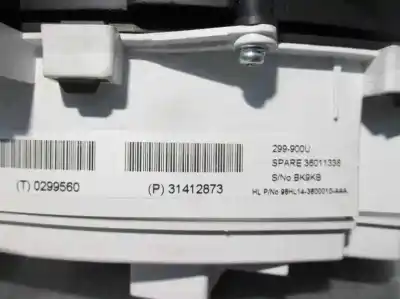 Peça sobressalente para automóvel em segunda mão quadrante por volvo v40 (2012->) 2.0 inscription [2.0 ltr. - 140 kw diesel cat] referências oem iam 36011338  31412873