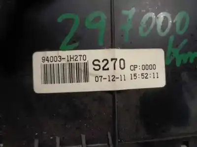 Recambio de automóvil de segunda mano de cuadro instrumentos para kia cee´d 1.6 crdi cat referencias oem iam 940031h270  