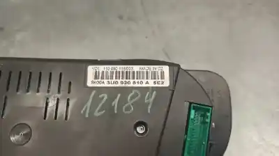 Second-hand car spare part dashboard for skoda superb i (3u4) 1.9 tdi oem iam references 3u0920810a  110080116