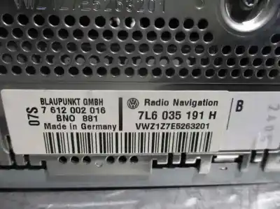 Автозапчасти б/у многофункциональное управление за volkswagen touareg (7la, 7l6, 7l7) 3.0 v6 tdi ссылки oem iam 7l6035191h  