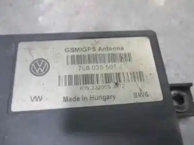 Автозапчасти б/у антенна за volkswagen touareg (7la, 7l6, 7l7) 3.0 v6 tdi ссылки oem iam 7l6035507j  