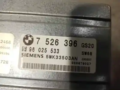 Peça sobressalente para automóvel em segunda mão unidade de controle automática da caixa de câmbio por bmw serie 3 touring (e46) 320d referências oem iam 7526396  5wk33503an