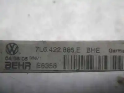 Second-hand car spare part steering oil cooler for volkswagen touareg (7la, 7l6, 7l7) 3.0 v6 tdi oem iam references 7l6422885e  e6358