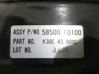 Peça sobressalente para automóvel em segunda mão servo freio por kia rio i fastback (dc) 1.5 16v referências oem iam 58500fd100  k30c43800c