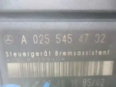 Second-hand car spare part abs control unit for mercedes-benz clase e (w210) berlina 320 (210.065) oem iam references a0255454732  32481685
