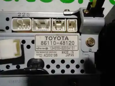 Second-hand car spare part multifunction display for lexus rx 300 (mcu35) 3.0 v6 cat oem iam references 8611048120  5590448070