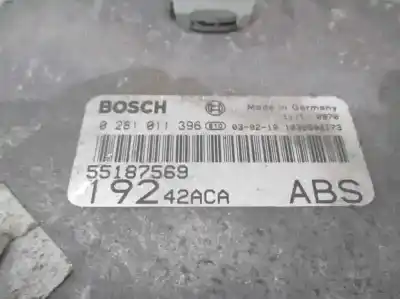 Second-hand car spare part ecu engine control for fiat stilo (192) 1.9 jtd cat oem iam references 55187569  0281011396