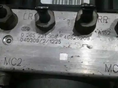 Pezzo di ricambio per auto di seconda mano abs per fiat idea (135) 1.9 multijet emotion (i) riferimenti oem iam 46826209  0265231308