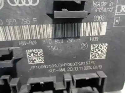 Second-hand car spare part central locking pump for audi a5 cabriolet (8f7) 3.0 tdi oem iam references 8t0959795f  