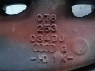 Peça sobressalente para automóvel em segunda mão coletor de escape por audi a4 avant (8e5) 2.4 v6 30v cat referências oem iam 078253034dj  