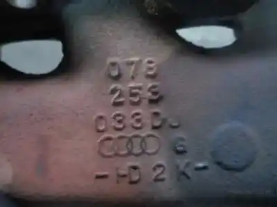 Автозапчастина б/у вихлопний колектор для audi a4 avant (8e5) 2.4 v6 30v cat посилання на oem iam 078253033dj  