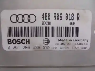 Second-hand car spare part ecu engine control for audi a4 berlina (b5) 1.8 t oem iam references 8d0907557  0261206539