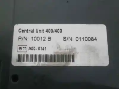 Pezzo di ricambio per auto di seconda mano modulo elettronico per smart micro compact car 0.6 riferimenti oem iam 0110084  10012b