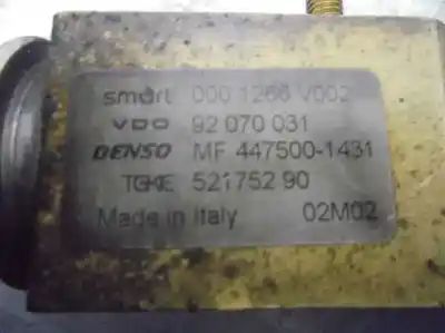 Second-hand car spare part egr valve for smart micro compact car 0.6 oem iam references   92070031