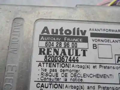 Second-hand car spare part airbag control unit for renault megane ii sedán (lm0/1_) 1.9 dci (lm0g lm1g lm2c) oem iam references 8200367444  604289600 Second-hand car spare part airbag control unit for renault megane ii sedán (lm0/1_) 1.9 dci (lm0g lm1g lm2c) oem iam references 8200367444  604289600