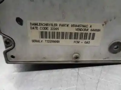 Pièce détachée automobile d'occasion boîtes à fusibles pour chrysler voyager (rg) 2.8 crd lx références oem iam 05102969ac  05144579ac