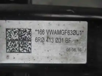 Second-hand car spare part front right shock absorber for skoda fabia combi 1.4 tdi dpf oem iam references 6r0413031bf  