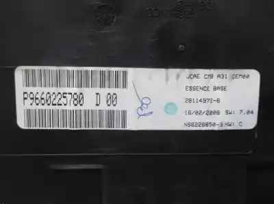 Peça sobressalente para automóvel em segunda mão quadrante por citroen c3 1.1 collection referências oem iam p9660225780  216787204