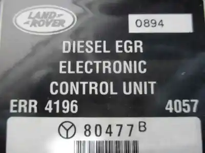 Second-hand car spare part ecu engine control for land rover range rover 2.5 turbodiesel oem iam references 80477b  4057