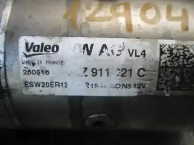 Peça sobressalente para automóvel em segunda mão motor de arranque por skoda fabia combi 1.4 tdi dpf referências oem iam 02z911021c  260516