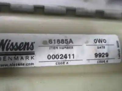 Автозапчастина б/у водяний радіатор для fiat stilo (192) 1.8 16v cat посилання на oem iam 0046745809  61885a