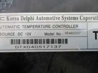 Peça sobressalente para automóvel em segunda mão comando de sofagem (chauffage / ar condicionado) por chevrolet evanda 2.0 cat referências oem iam   dtx040517137