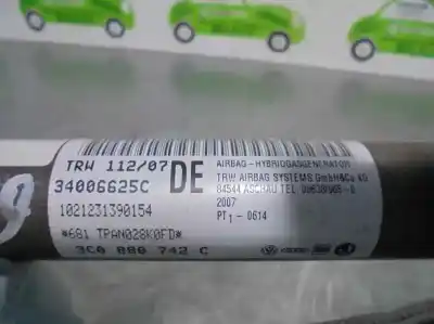 Автозапчасти б/у передняя правая подушка безопасности за volkswagen passat variant (3c5) 2.0 tdi dpf ссылки oem iam 3c0880742c  