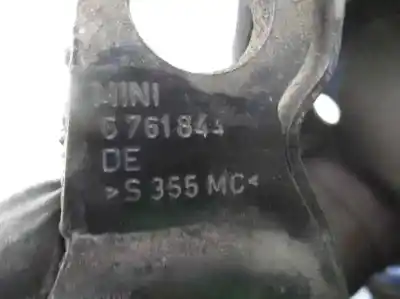 Автозапчастина б/у задня вісь для mini mini (r50,r53) 1.4 16v turbodiesel cat посилання на oem iam 6761844  s355mc