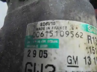 Pezzo di ricambio per auto di seconda mano compressore aria condizionata per opel corsa 3 c 1.3 cdti 70ch manual riferimenti oem iam 13197538  1513f