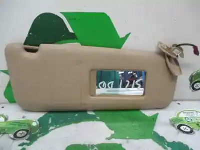 Peça sobressalente para automóvel em segunda mão para-sol direito por bmw serie 5 berlina (e60) 530d referências oem iam 