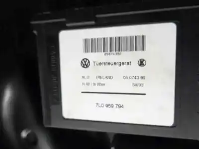 Автозапчасти б/у задний правый стеклорегулятор за volkswagen touareg (7la, 7l6, 7l7) 2.5 r5 tdi ссылки oem iam 7l0959794   Автозапчасти б/у задний правый стеклорегулятор за volkswagen touareg (7la, 7l6, 7l7) 2.5 r5 tdi ссылки oem iam 7l0959794