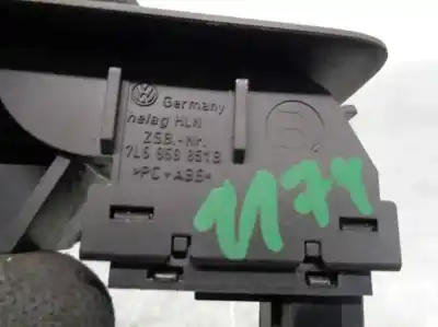 Автозапчастина б/у управління склами задніх правіх для volkswagen touareg (7la, 7l6, 7l7) 2.5 r5 tdi посилання на oem iam 7l6959851b  