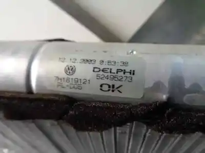 Автозапчастина б/у радіатор опалення / кондиціонації для volkswagen touareg (7la, 7l6, 7l7) 2.5 r5 tdi посилання на oem iam 7h1819121  7l0819032a