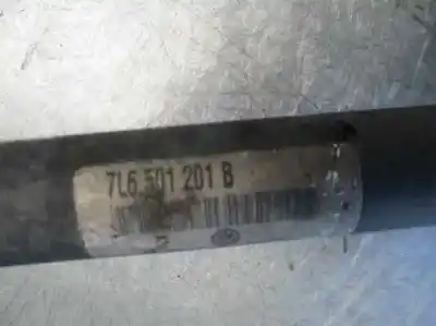 Автозапчастина б/у трансмісія задня ліва для volkswagen touareg (7la, 7l6, 7l7) 2.5 r5 tdi посилання на oem iam 7l6501201b  