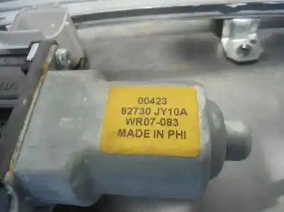 Second-hand car spare part rear right window regulator for renault koleos 2.0 dci diesel fap oem iam references 82730jy10a  