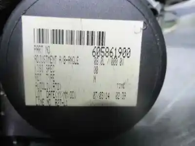 Автозапчастина б/у задній правий ремін безпеки для citroen c-crosser (vu_, vv_) 2.2 hdi посилання на oem iam 605861900  