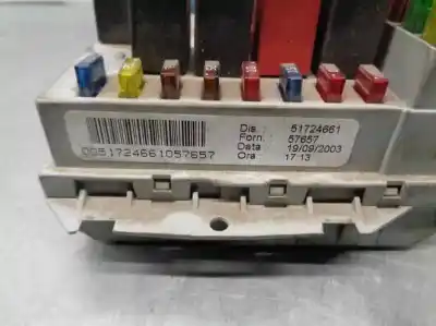 Second-hand car spare part fuse box unit for lancia ypsilon (101) 1.4 16v oro (10.2006->) oem iam references 51724661  
