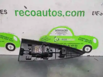 Peça sobressalente para automóvel em segunda mão botão / interruptor elevador vidro traseiro esquerdo por nissan note (e11e) 1.4 cat referências oem iam 25411ed00b  