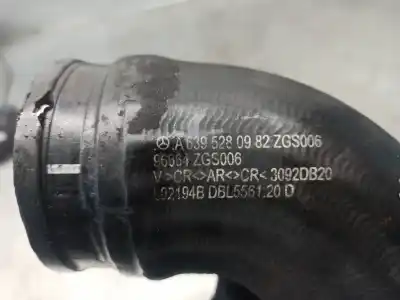 Pezzo di ricambio per auto di seconda mano tubo per mercedes-benz vito (w639) basic, combi 2.1 cdi riferimenti oem iam a6395280982  